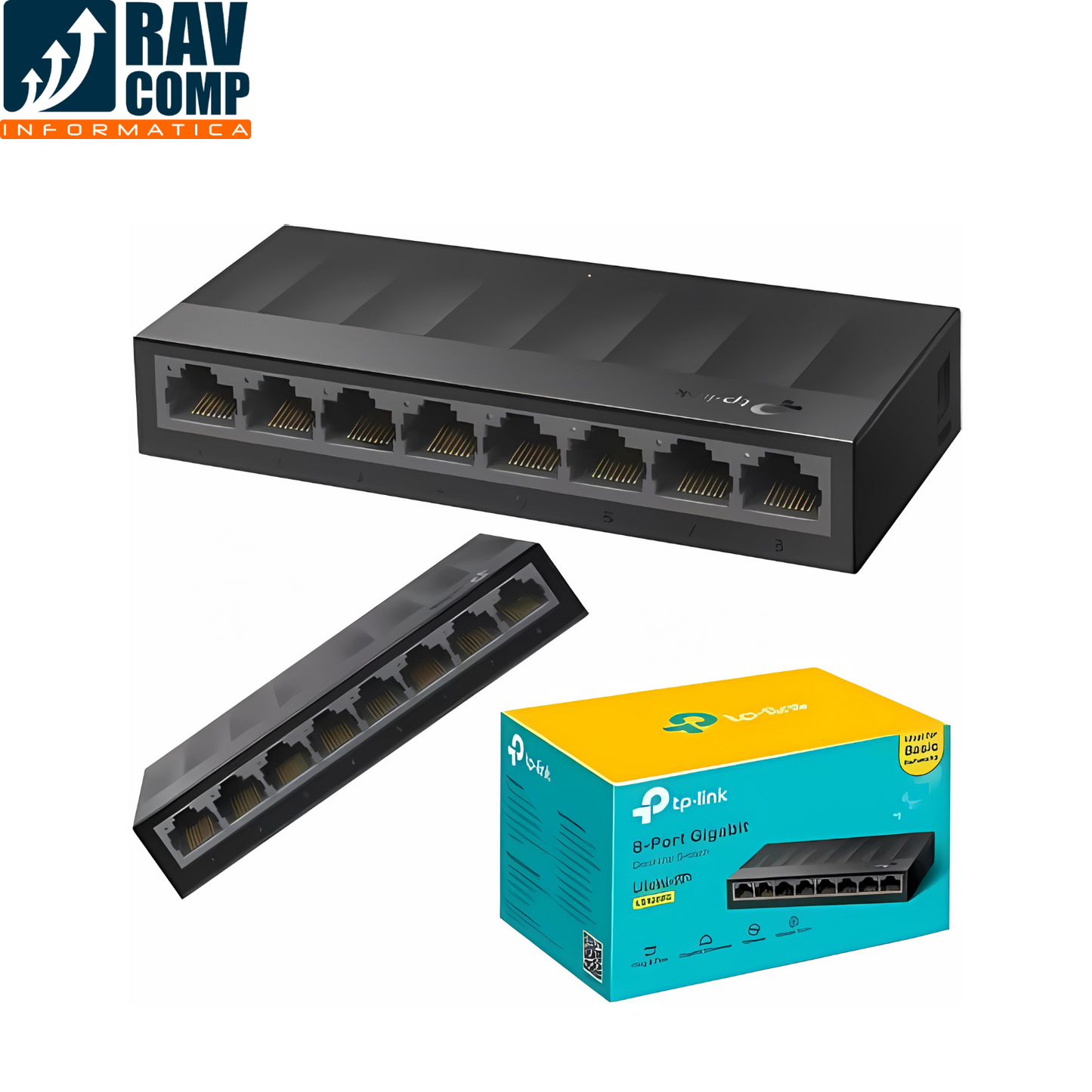 Switch TP-LINK 8 Puertos 10/100/1000Mbps