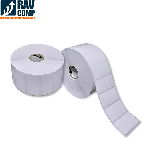 Rollo de Etiquetas Térmicas Adhesivas 60x30 Blanca