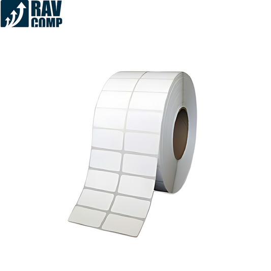 Rollo de Etiquetas Térmicas Adhesivas 50x25 Blanca