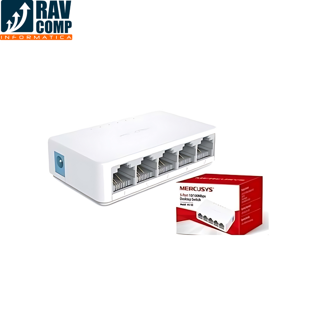Switch 5 Puertos Mercusys